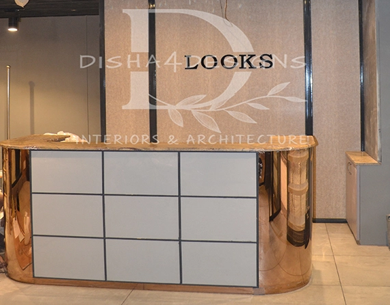 Disha4Designs Arched Reception Desk image